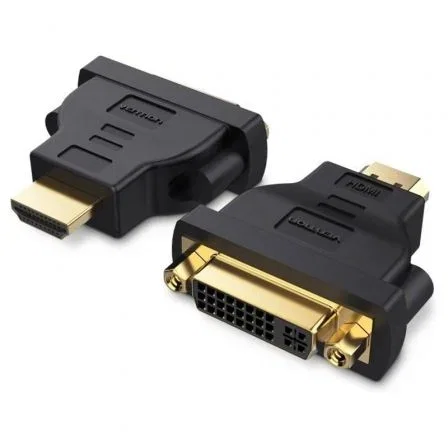 Vention Adaptador HDMI Macho a DVI (24+5) Hembra ECCB0 Vention Adaptador HDMI Macho a DVI (24+5) Hembra ECCB0
